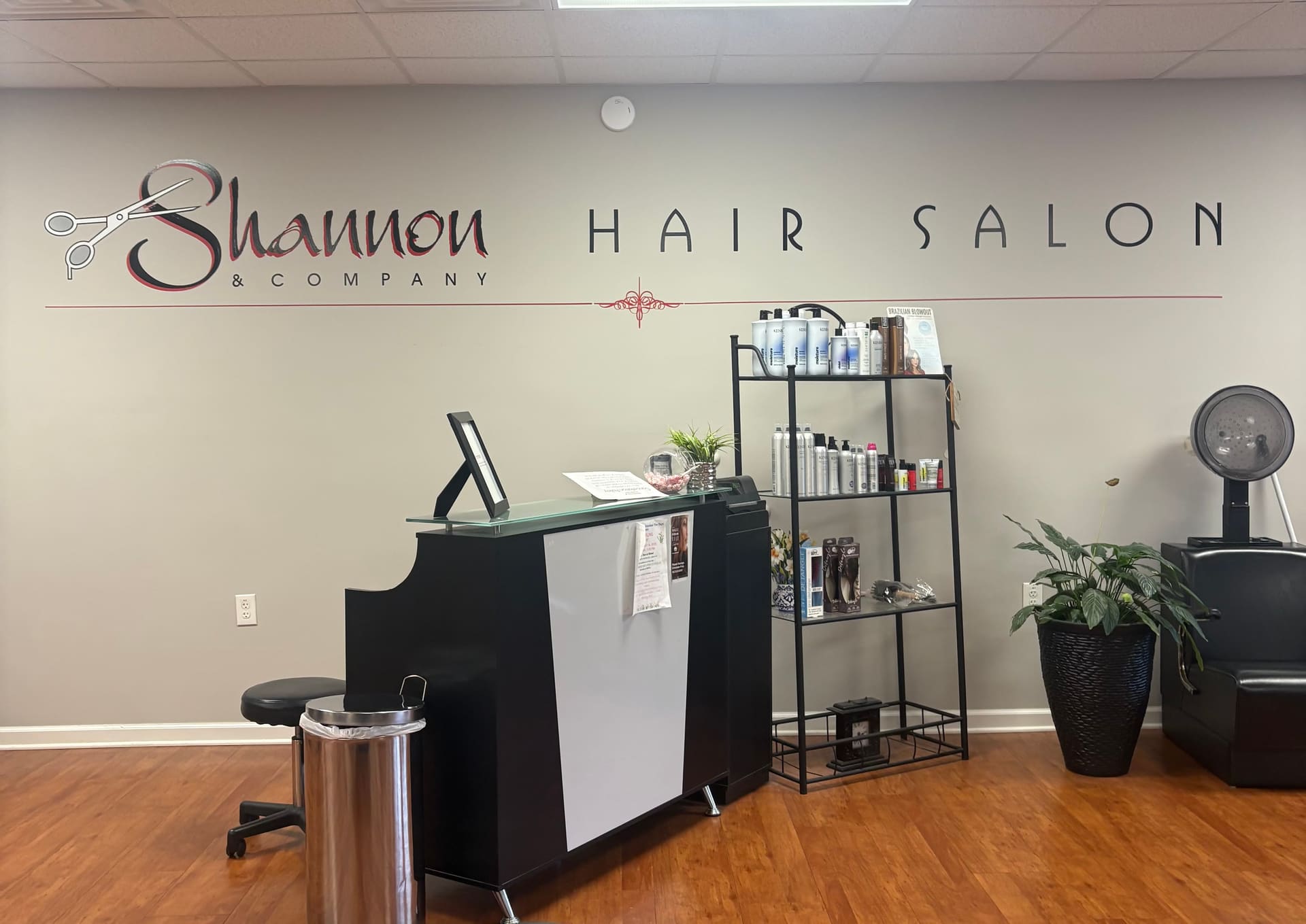 Healthy, conditioned hair after a treatment